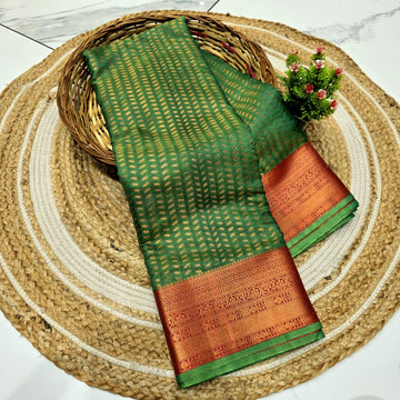 Green Soft Silk Saree