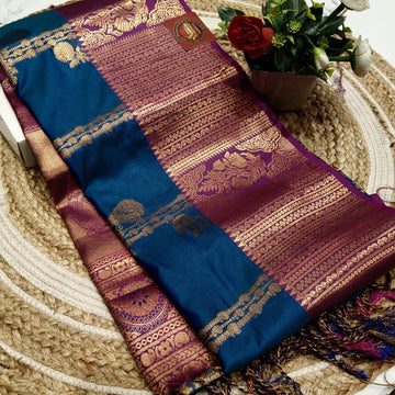Bridal Luxury Soft Silk Saree