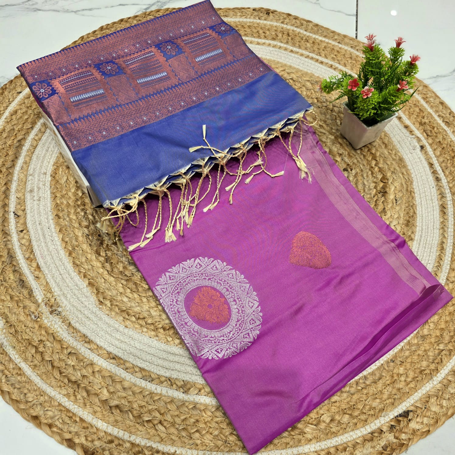 Georgius Soft Silk Saree