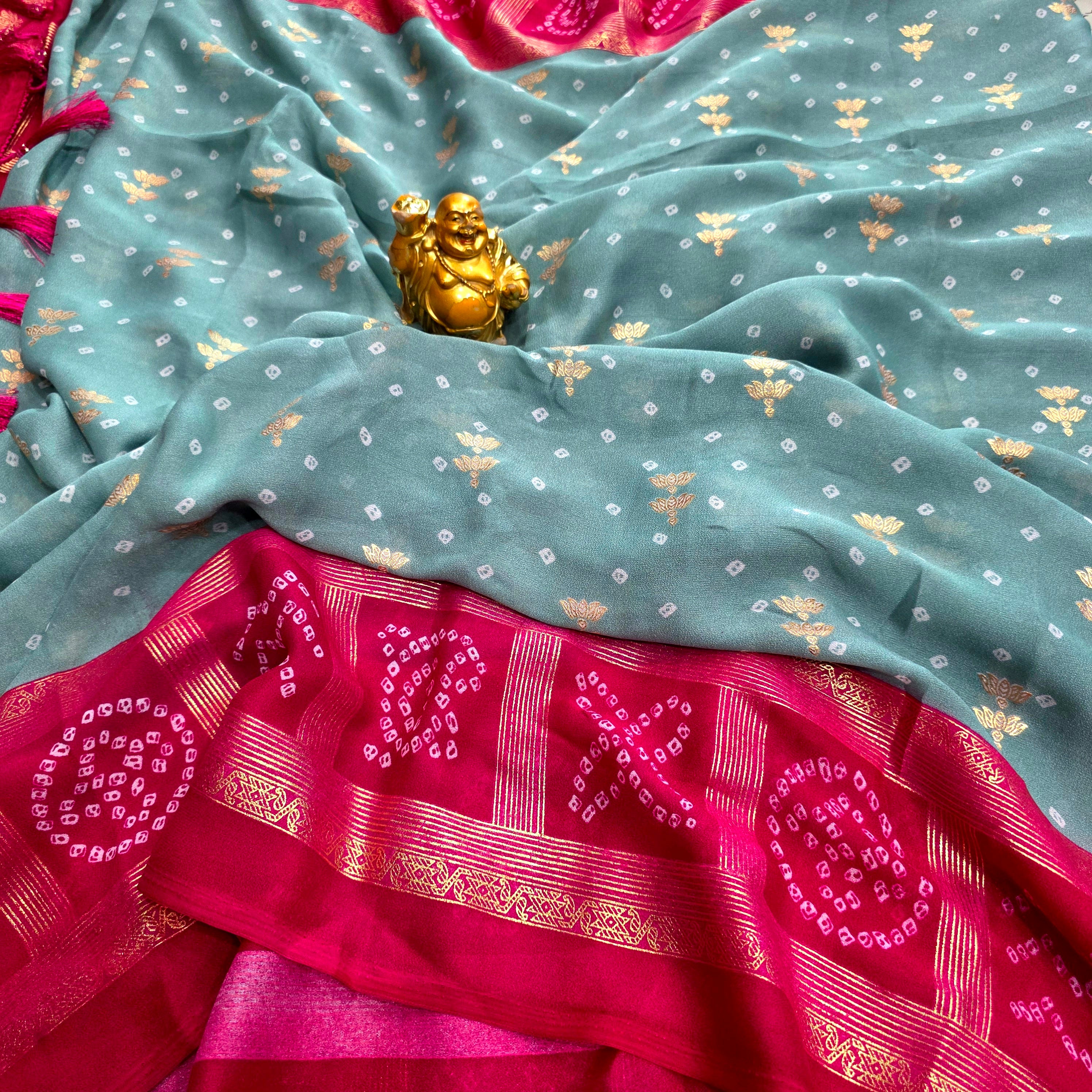 Bandhani saree