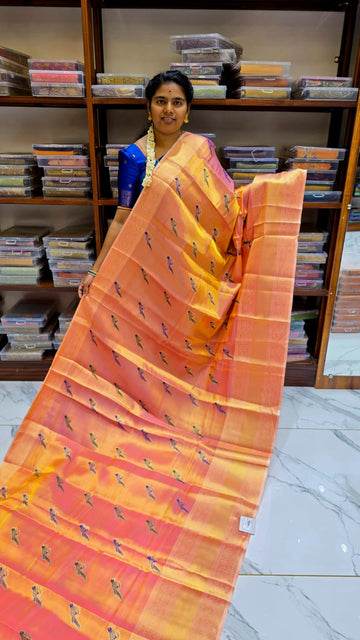 Attractive Bridal Silk Saree