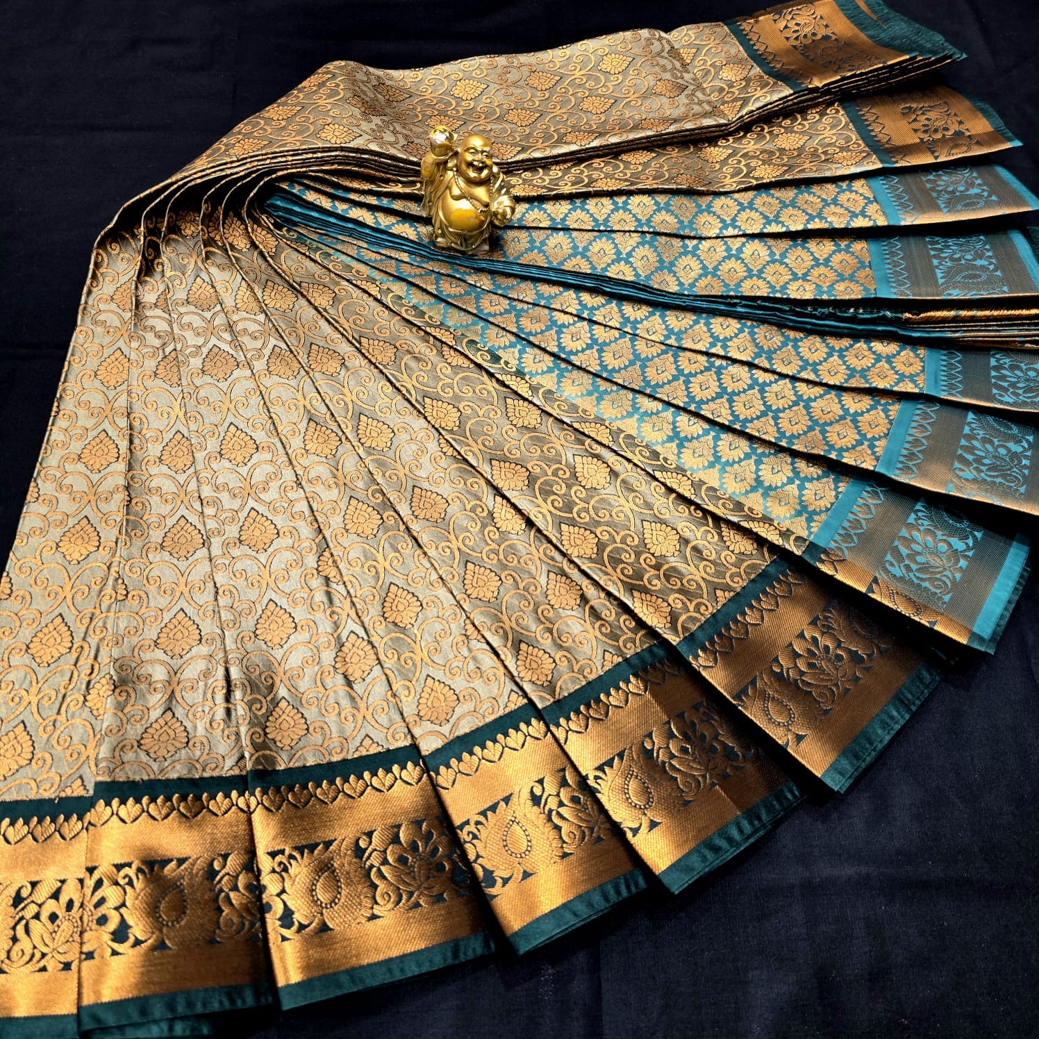 All Self Bridal Saree