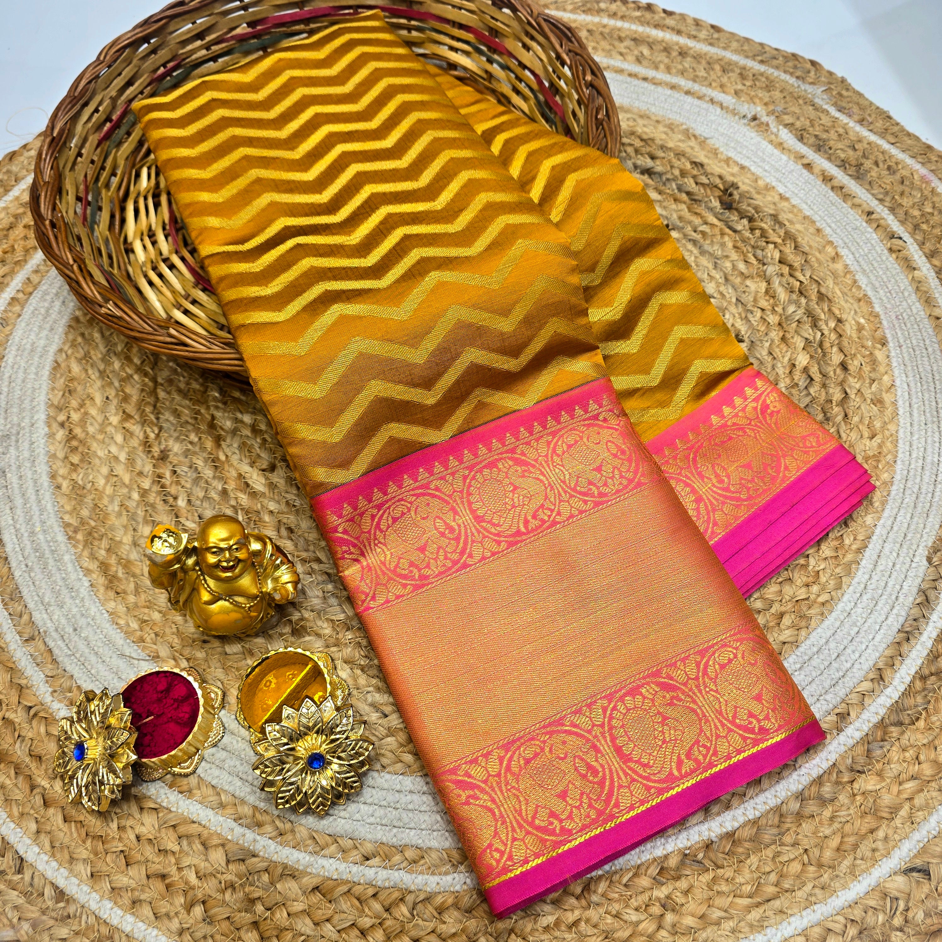 Tissue Bridal Saree