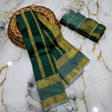 Classic Checked Vairaoosi Silk Saree ( Same Colour Only Dispatch )