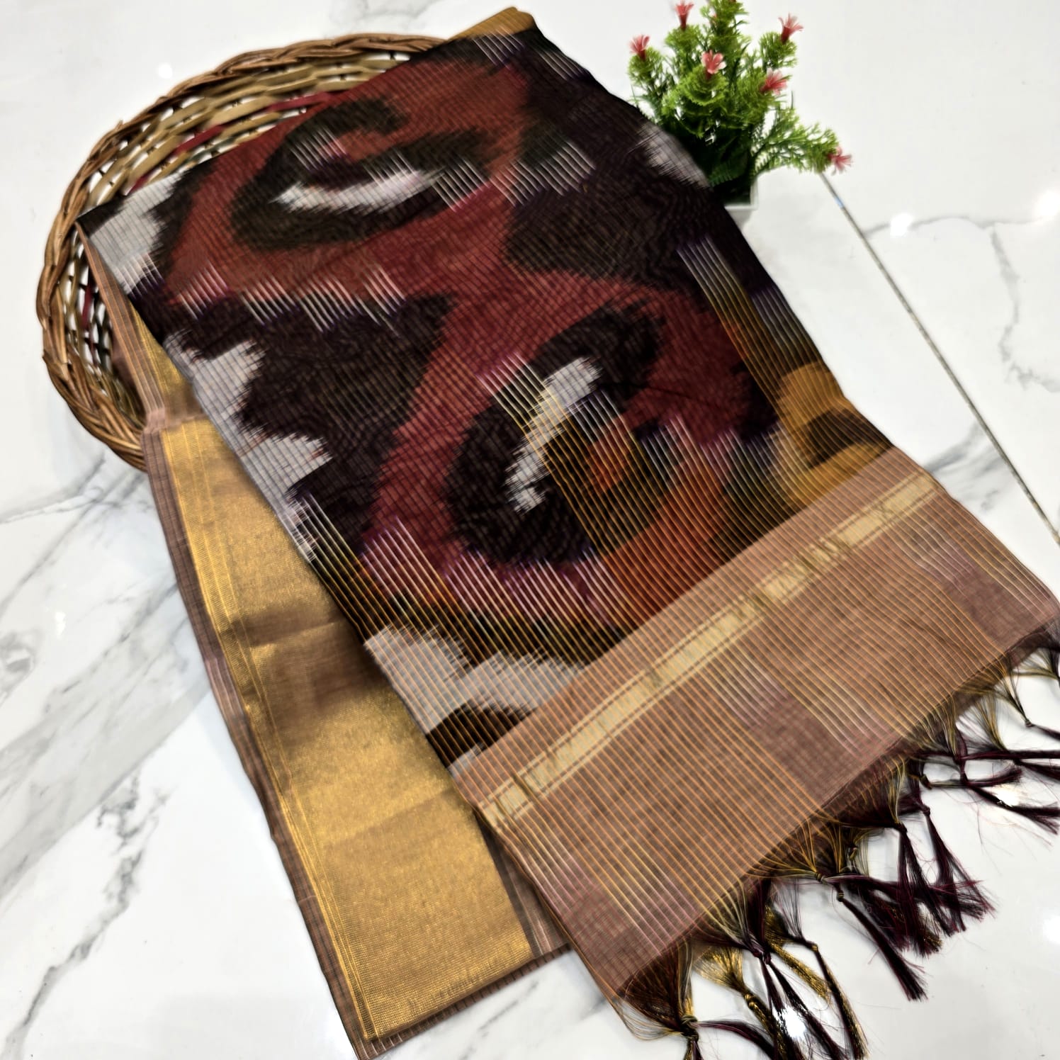 Pochampally Cotton Saree