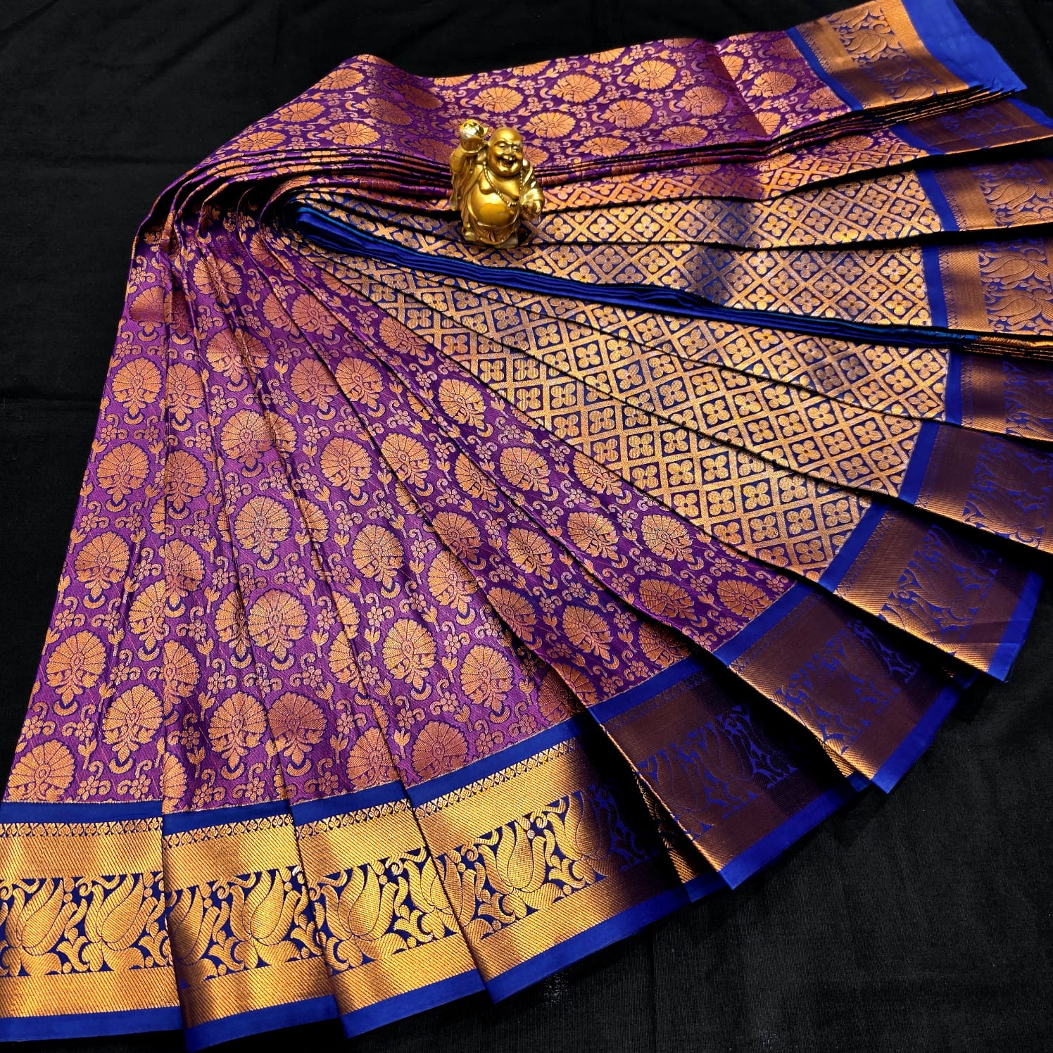 All Self Bridal Saree