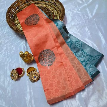 Borderless Kubera Silk saree