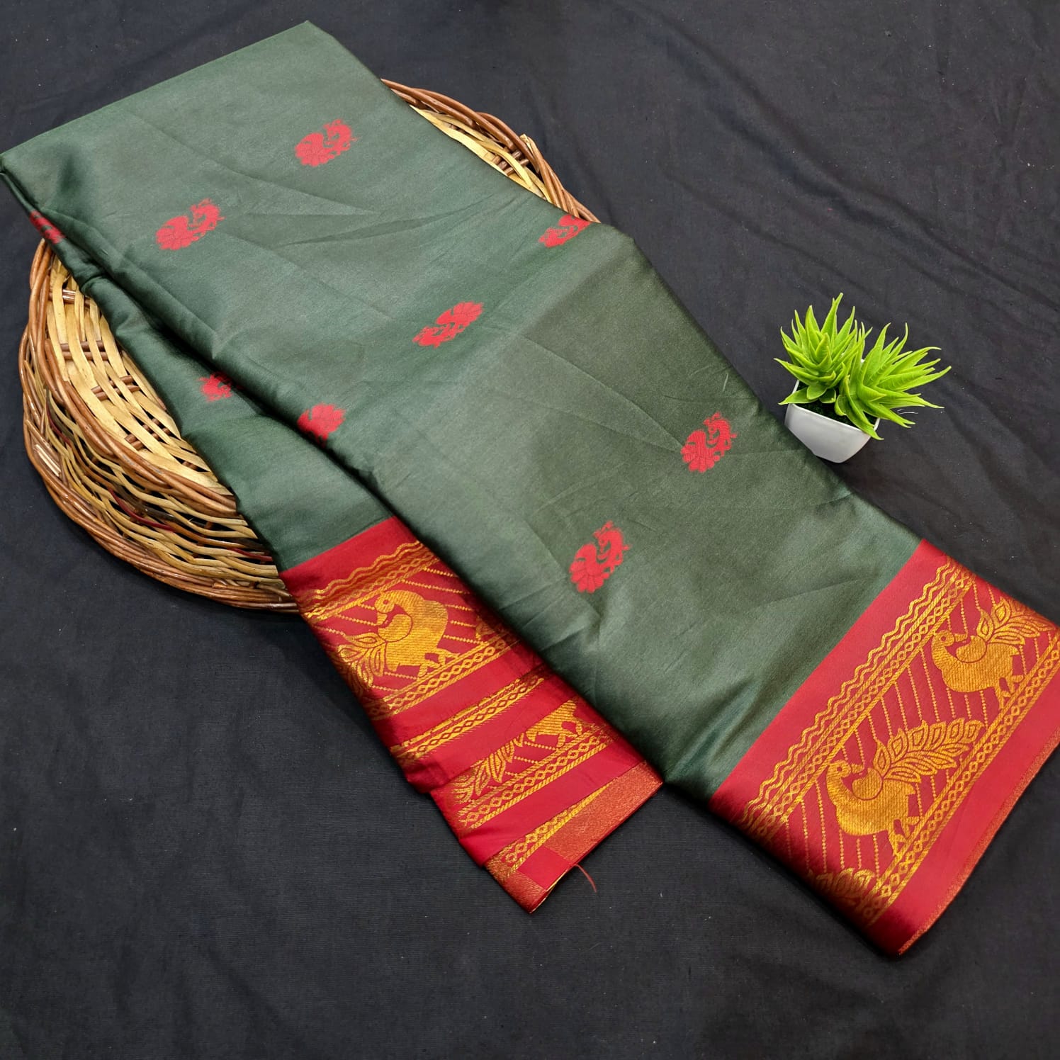 Mysore Silk Cotton Saree