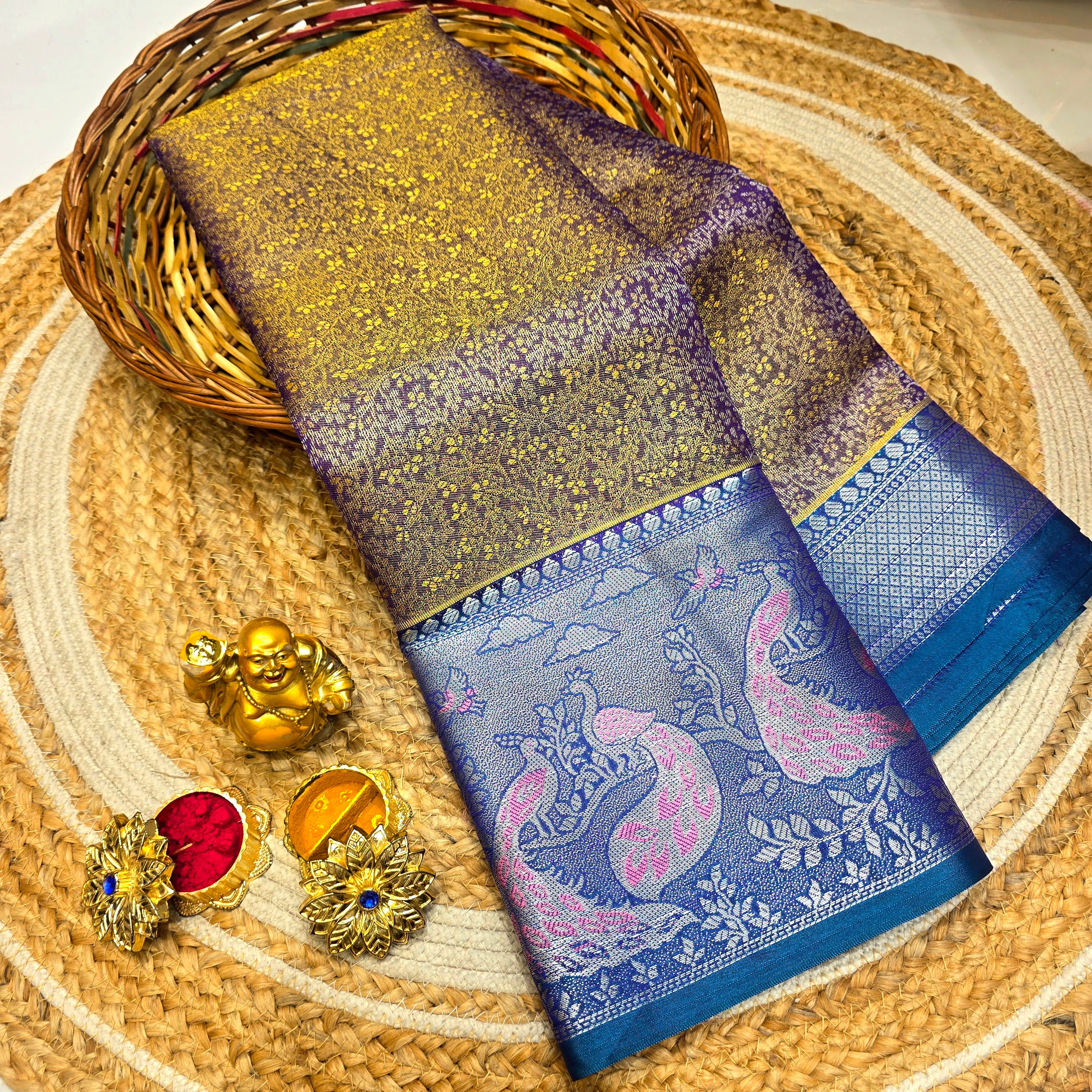 Tissue Bridal Saree