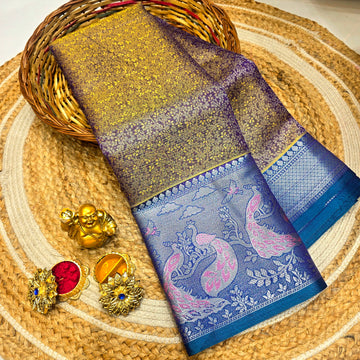 Tissue Bridal Saree