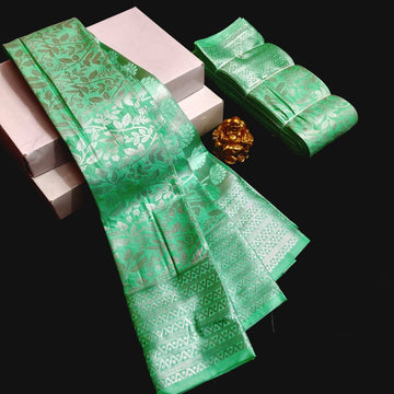 Silver All Self Sarees