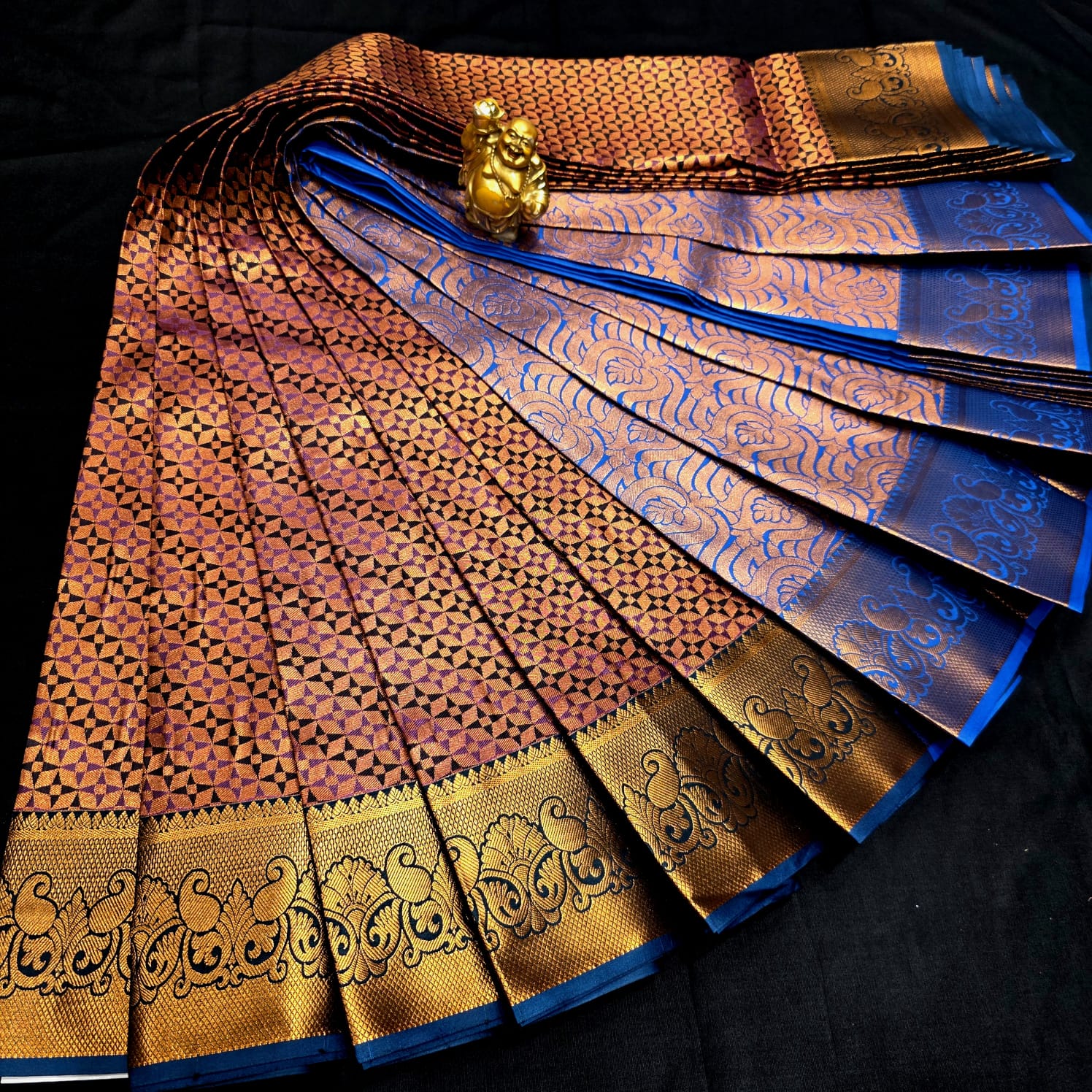 All Self Bridal Saree