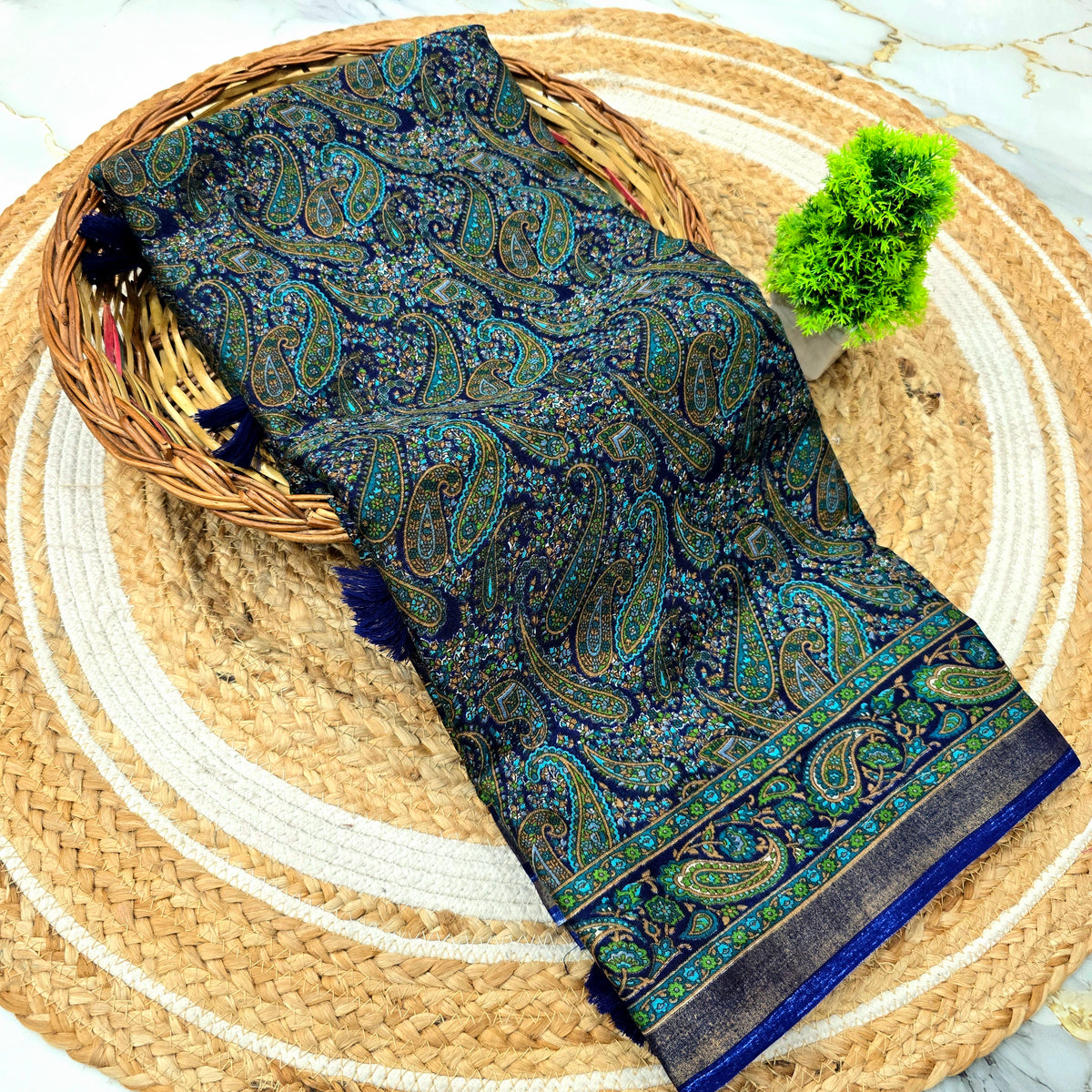 Malai cotton Saree