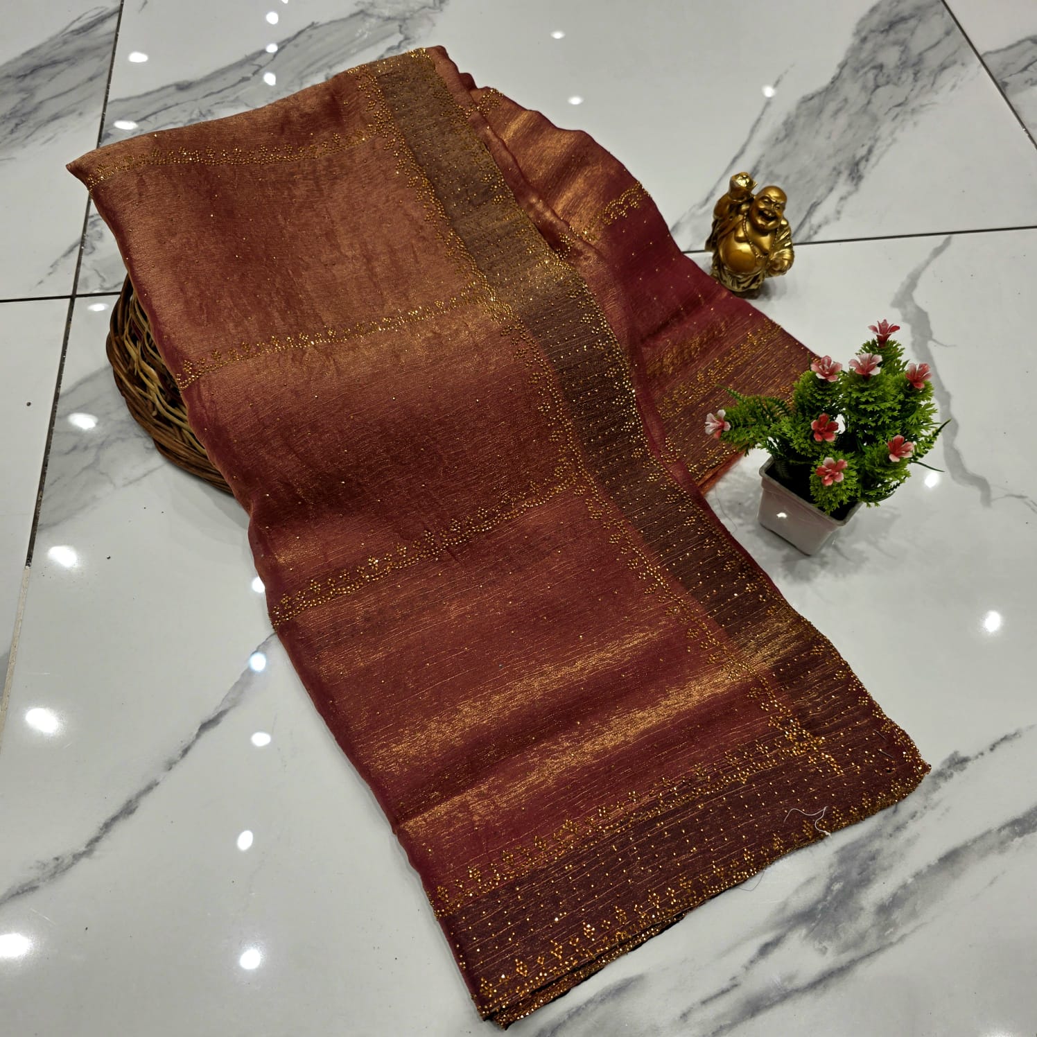 Space Silk Saree