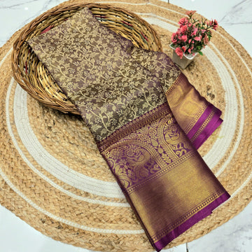One Gram Gold Saree