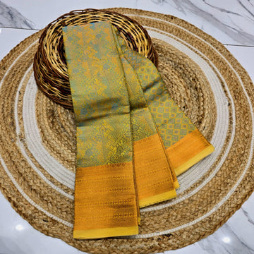 Offer Jacquard Silk Saree ( Same colour only dispatch )