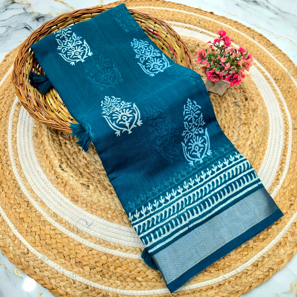 Siddhanth Branded Cotton Saree