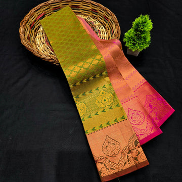 All Self Bridal Saree ( Without Stone )
