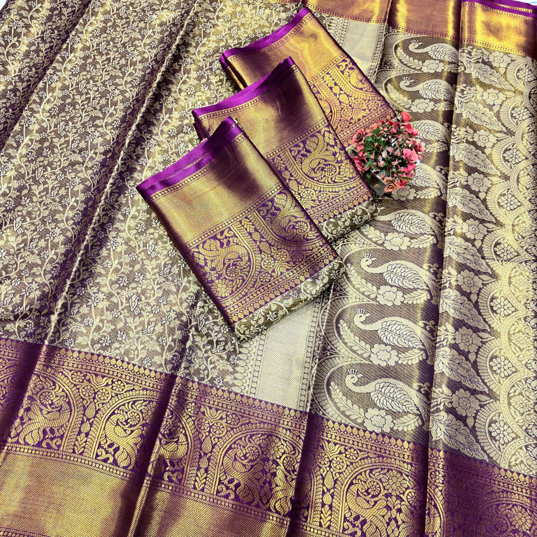 One Gram Gold Saree