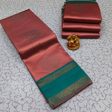 Kubera Fancy Checked Sarees