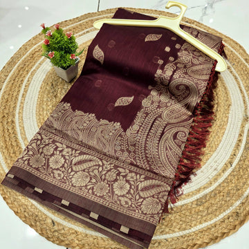 Weaving Cotton Saree