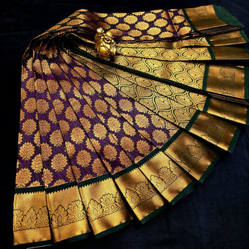 All Self Bridal Saree