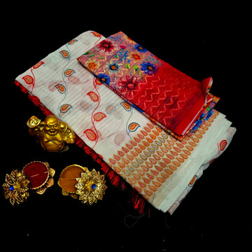 Sepcial Fancy Work Saree