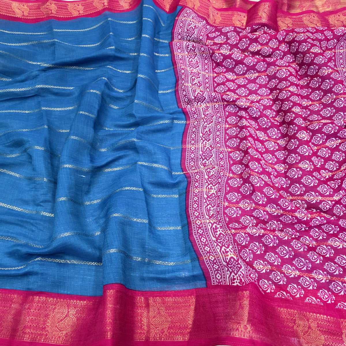 Sungudi Cotton Saree