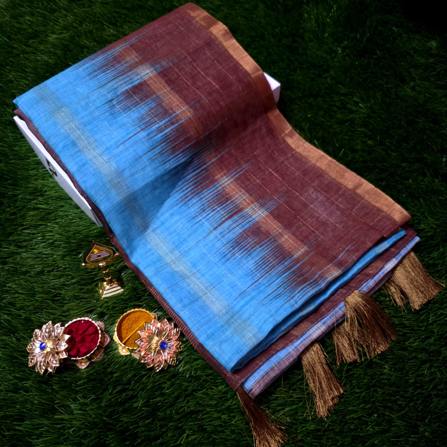 Tussar Ghicha Silk saree