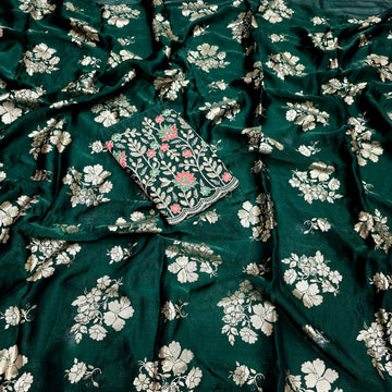 Majestic Fancy Zari Silk Saree ( Same Colour only dispatch )