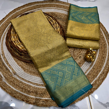 Gold Tissue Silk Saree