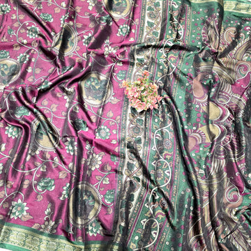 Narayani Kalamkari Silk Saree