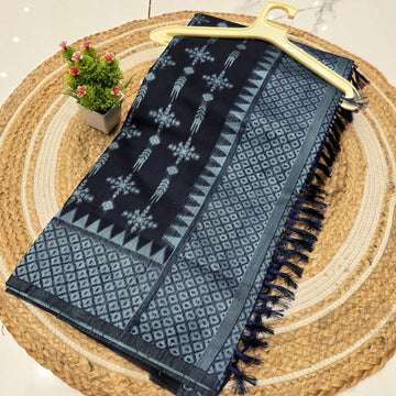 Weaving Cotton Saree