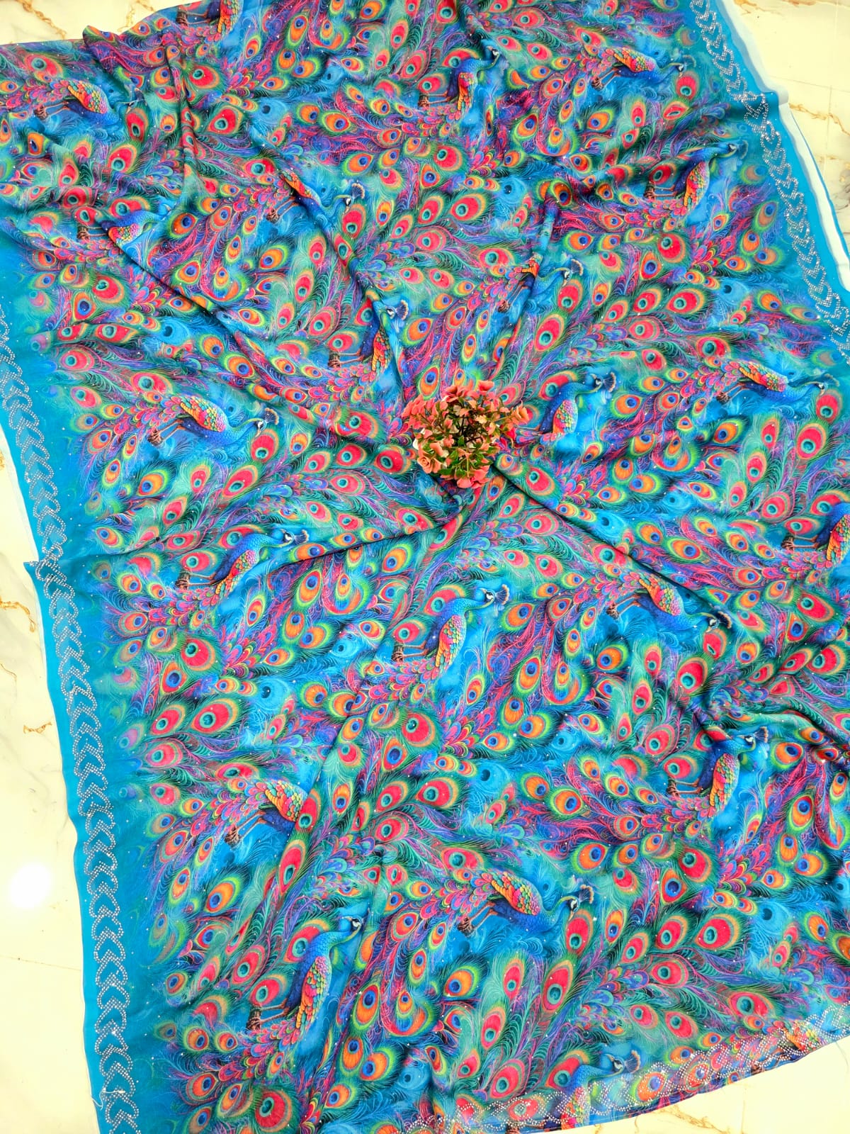 Peacock Silk Saree