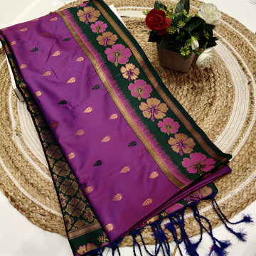 Flower Luxury Soft Silk Saree