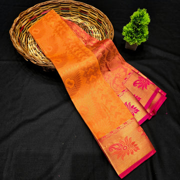 All Self Bridal Saree (without Stone)
