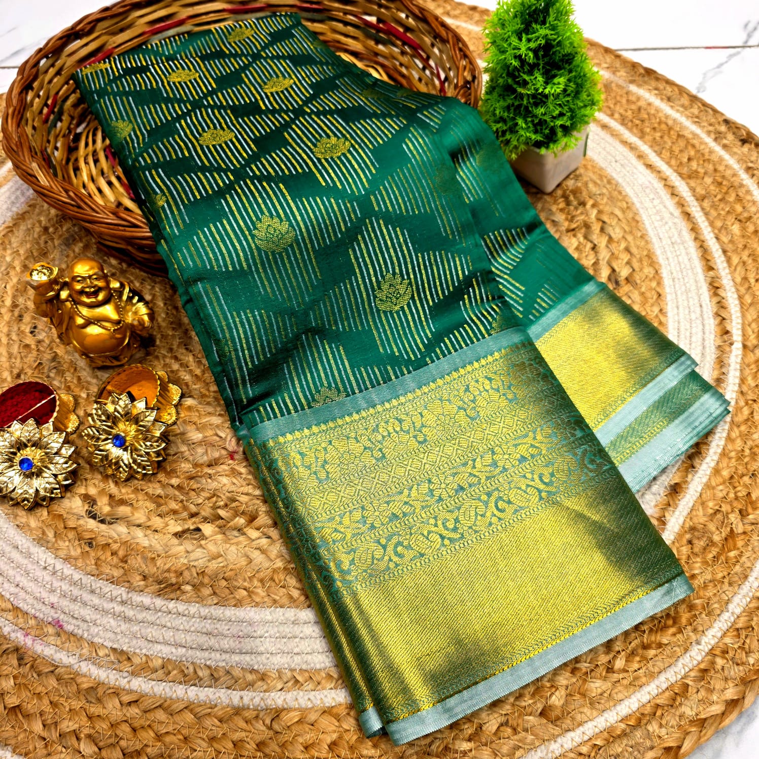 Bridal Tissue Silk Saree