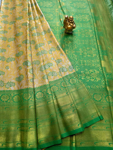 Bridal Tissue Semi Silk Saree