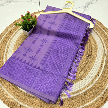 Weaving Cotton Saree