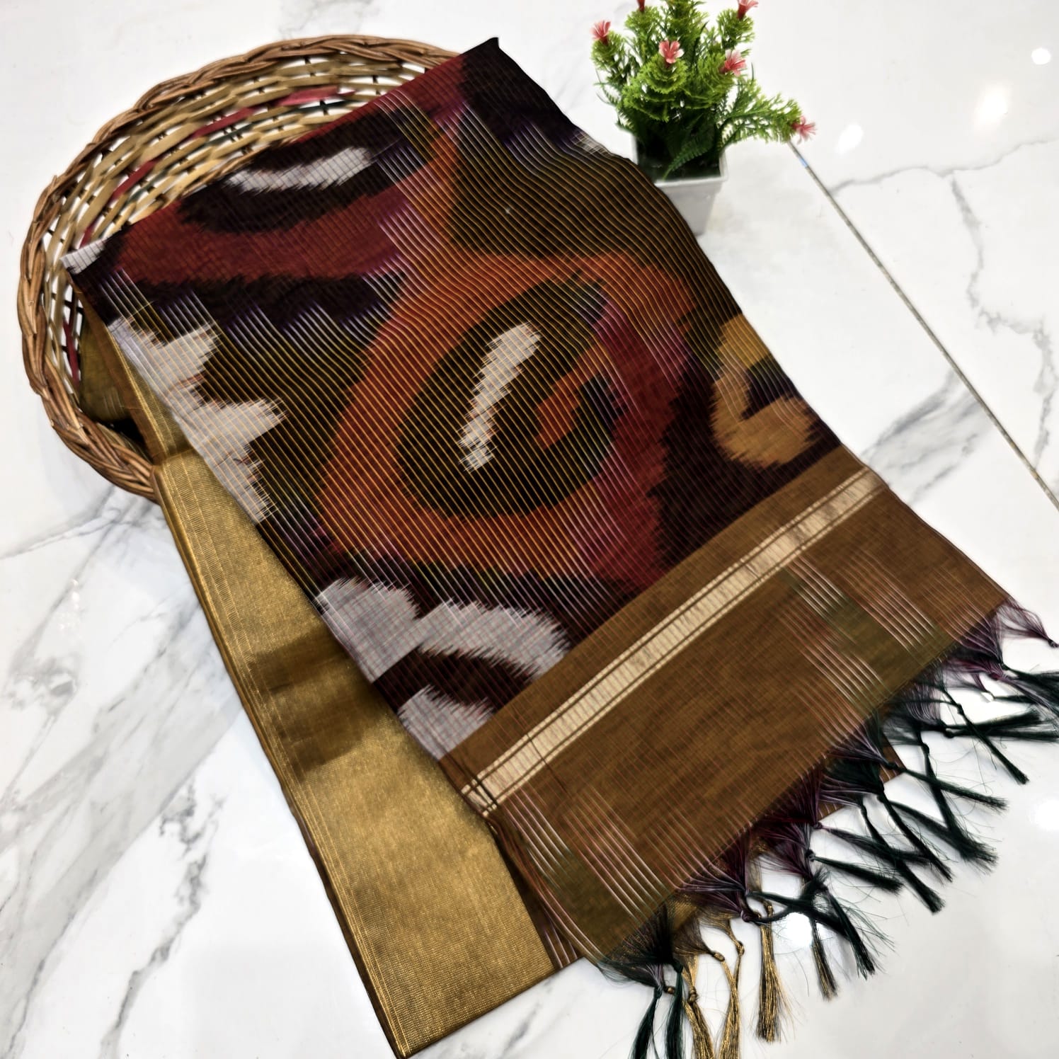 Pochampally Cotton Saree