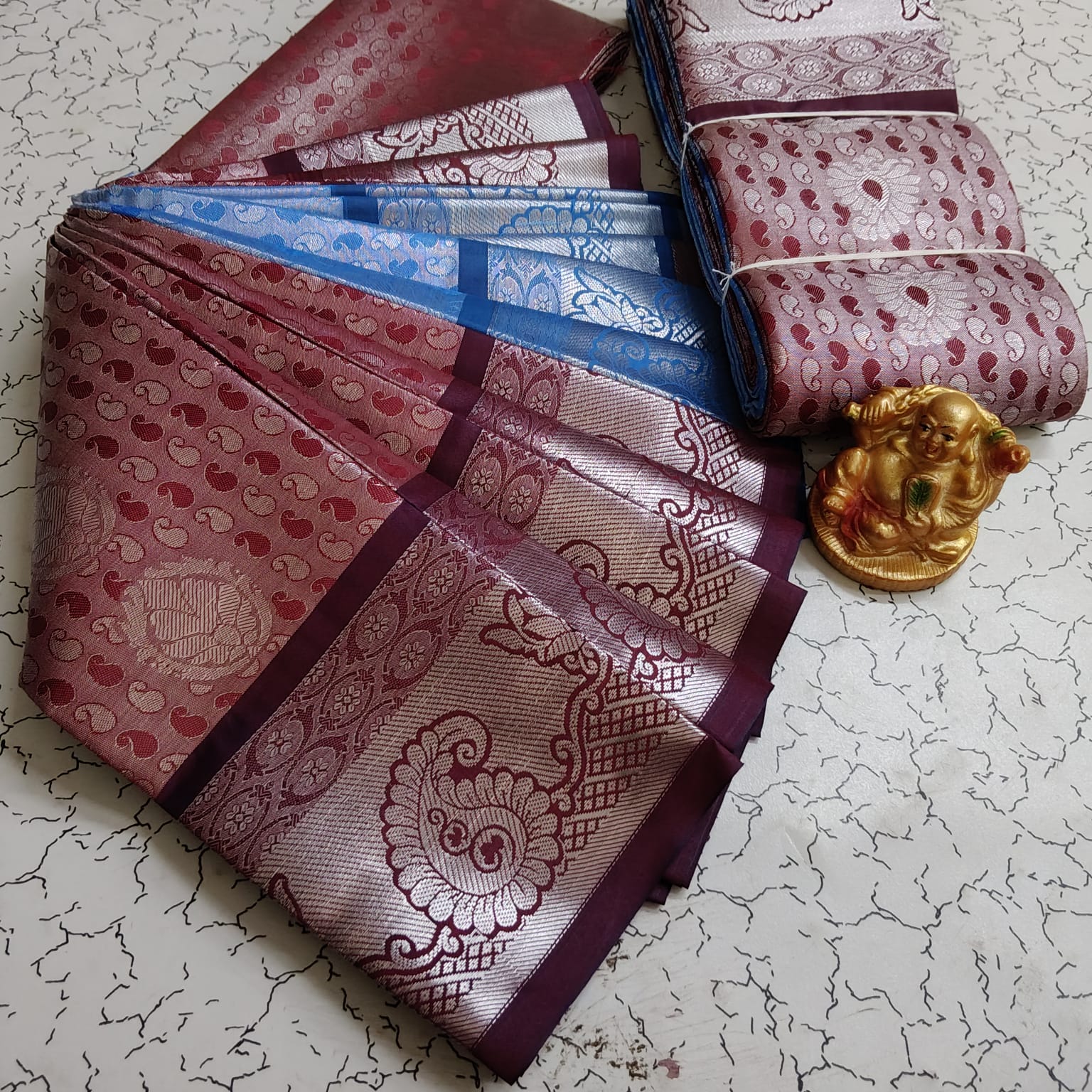 Bridal Silver Allself Offer Sarees