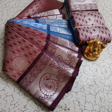 Bridal Silver Allself Offer Sarees