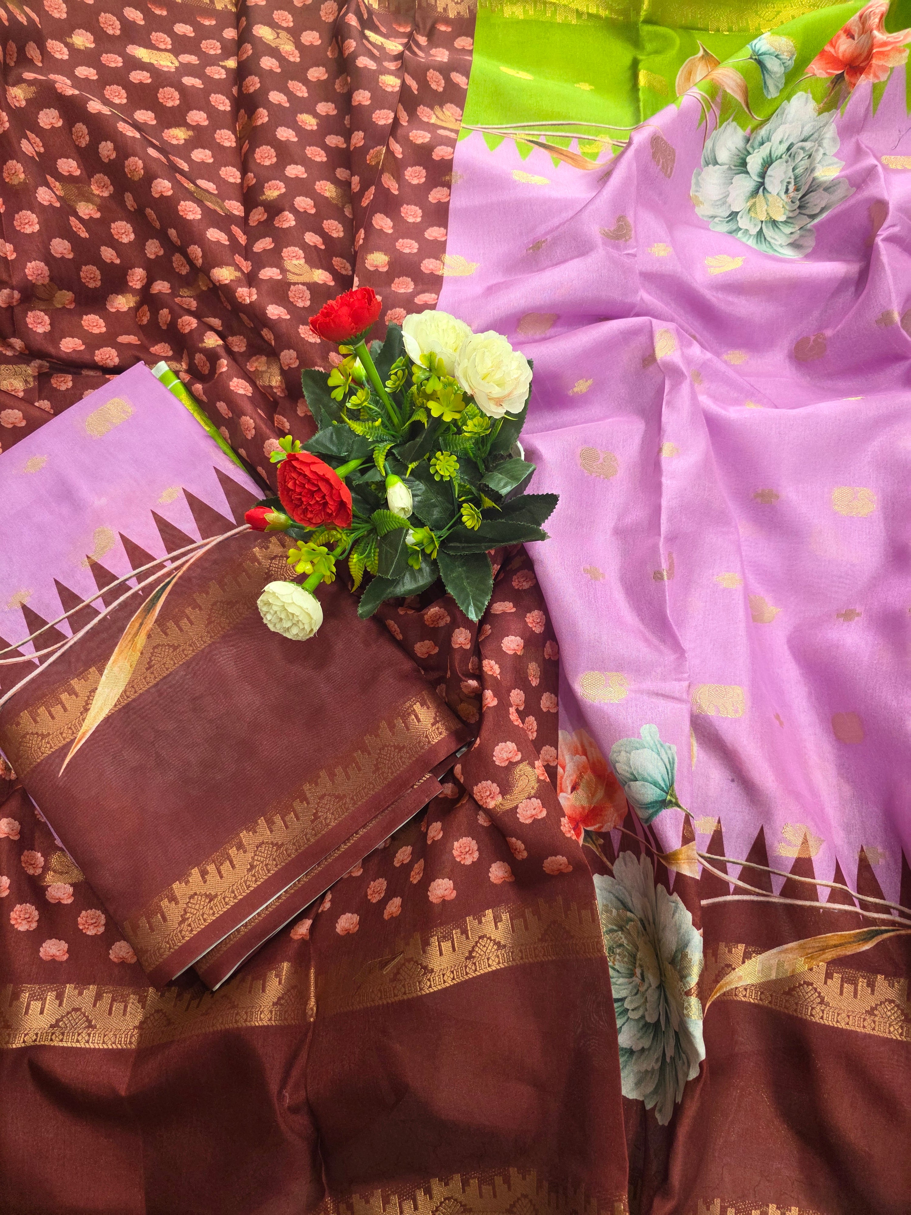 Royal Rose silk sarees
