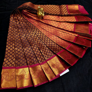 All Self Bridal Saree