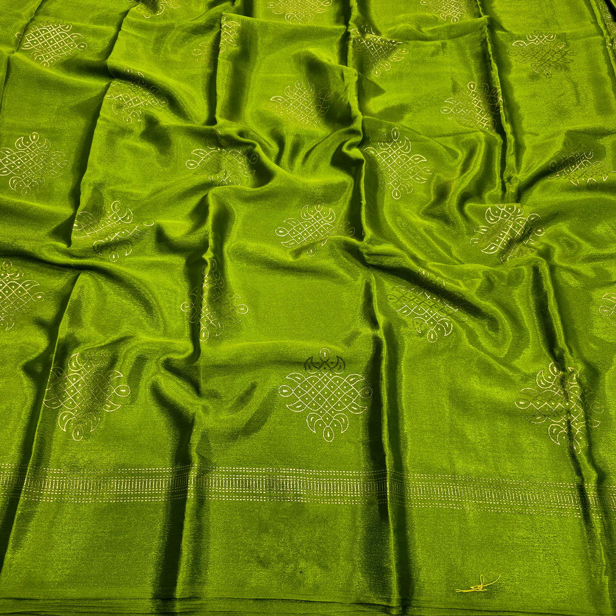 Diwali Collections Kolam Silk Saree