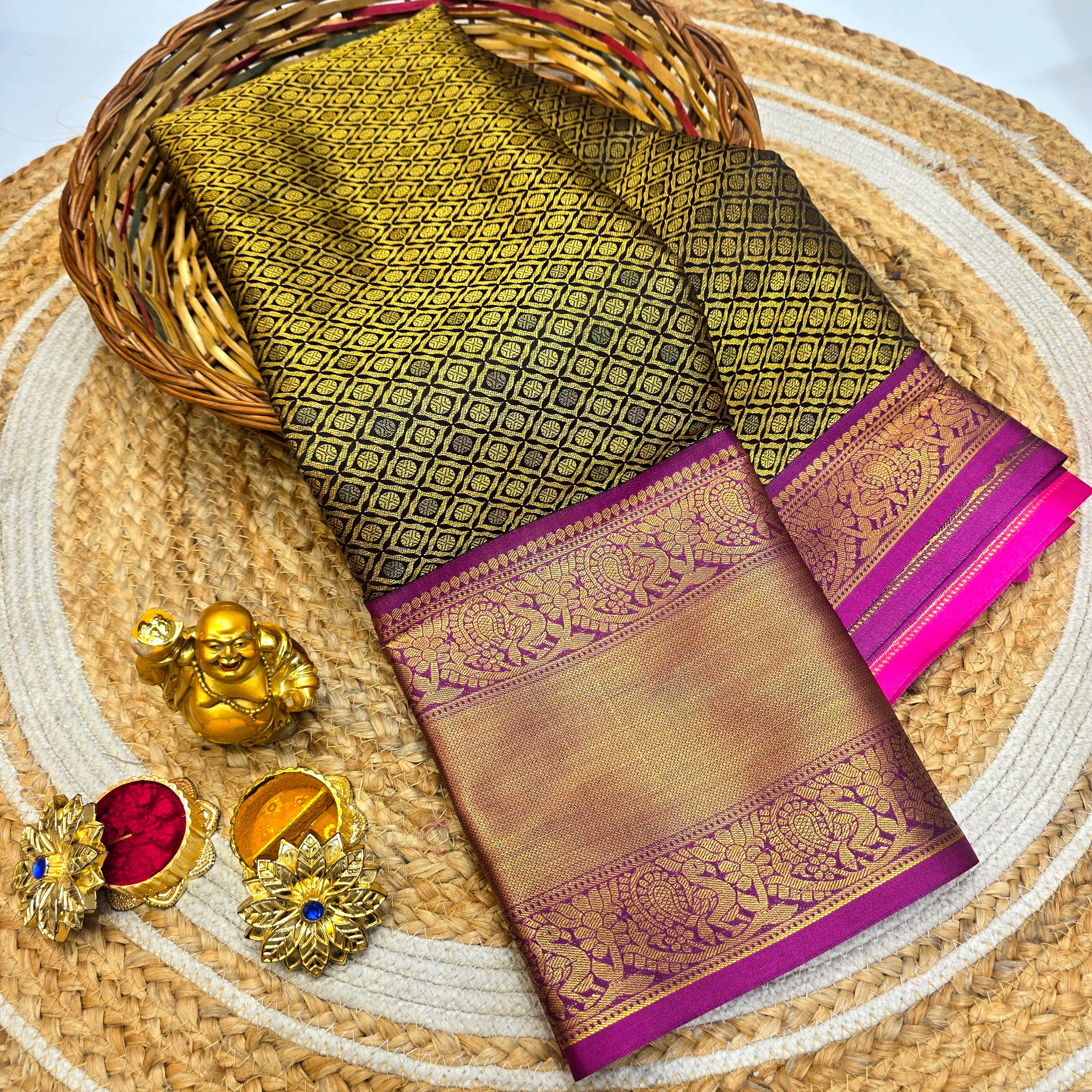 Tissue Bridal Saree