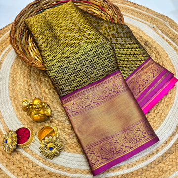 Tissue Bridal Saree