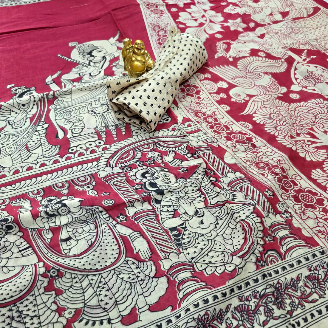 Kalamkari Pure Cotton Saree