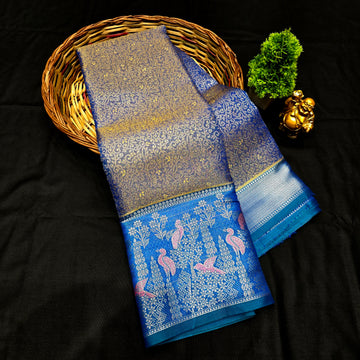 Tissue bridal Saree