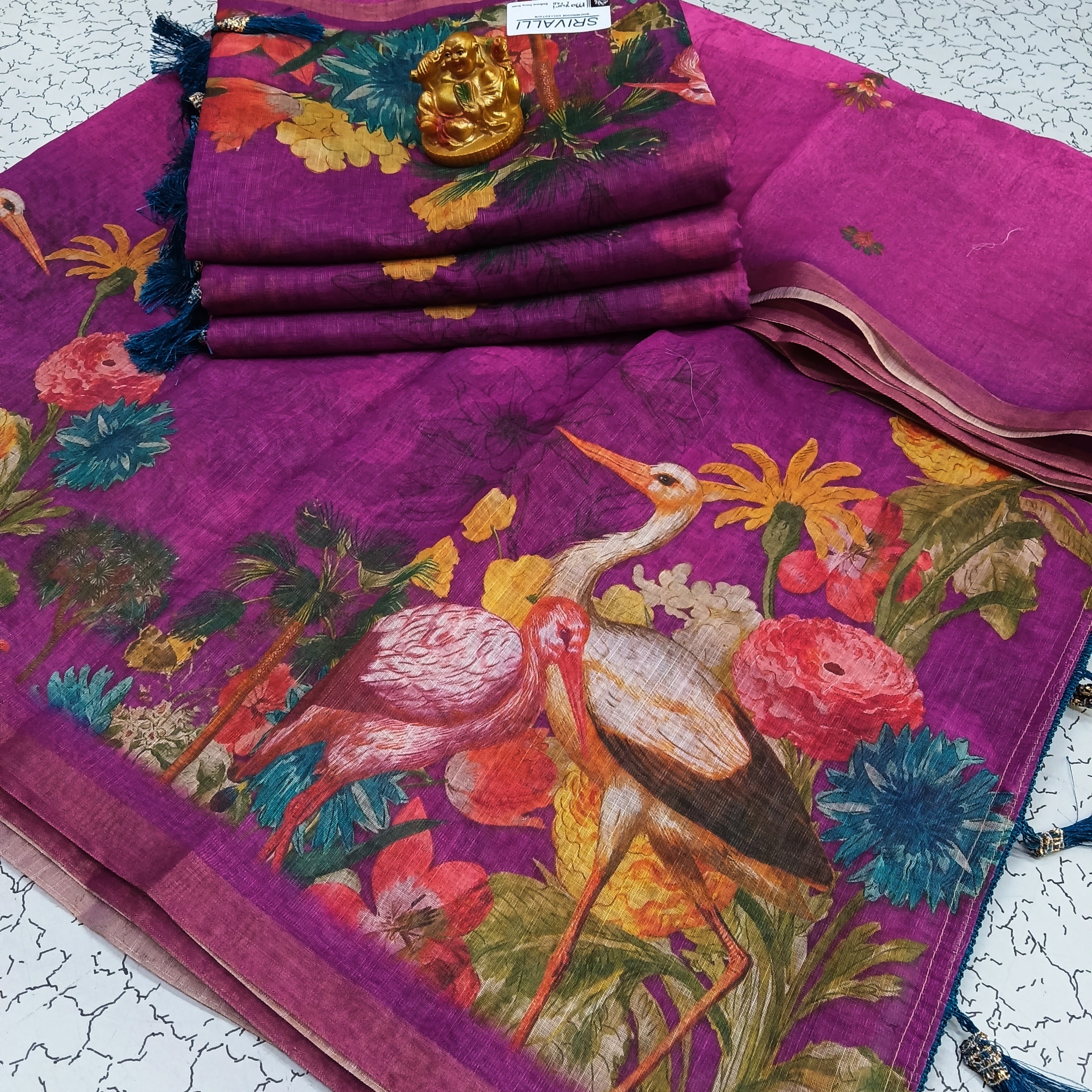 Trending Linen Offer Sarees